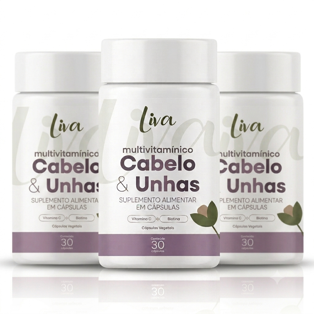 Kit 3 Meses — Cabelo & Unhas