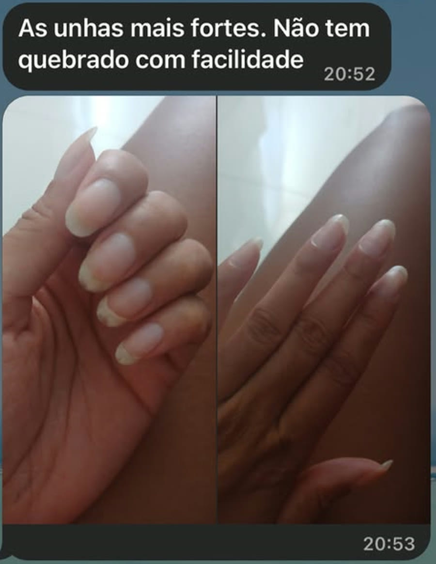 Print da mensagem da cliente